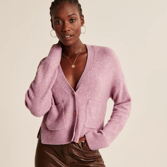 Abercrombie & Fitch Cardigan | Classic Short Cardiagn - Picture 1 of 6